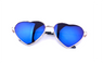 Heart Shaped Colorful Women UV Sun Glasses