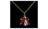 Cute Ladybug Pendant Necklace for Women