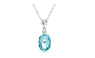 Austrian Crystal Zircon Square Pendant Necklace