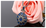 Resin Silver -Plated Pendant Long Necklace for Women