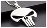 Stainless Steel Skull Pendant Necklace Fashion Jewelry