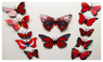 3D PVC Butterfly Wall Stickers Home Decor Accessories