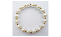 Fashion Gold Plated Imitation Pearl Beads Summer Wear Bracelet