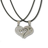 Silver Lover Couple Pendant Necklaces