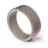 8mm Wide Stainless Steel Ring Titanium Couple Ring