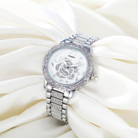 New Luxury Fashion Women Stainless Steel Strap Watch - sparklingselections