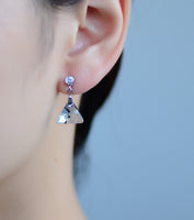 Crystal Charm Dangle Drop Women Earrings - sparklingselections