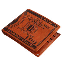 Dollar Price Pattern Leather Wallet - sparklingselections