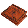 Dollar Price Pattern Leather Wallet