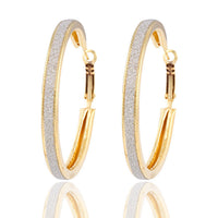 Large Round Loop Earring for Women