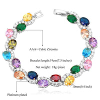 Crystal Tennis Bracelet For Women Birthday Gift - sparklingselections