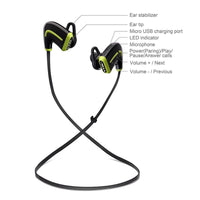 Bluetooth Headset Stereo HandsFree Headphone With Microphone - sparklingselections