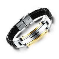 Men's Leather Wrap Bracelets - sparklingselections
