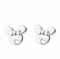 New Fashion Cute Cartoon Mouse Stud Earrings for Women