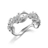 Sterling Silver Vintage Wedding Ring Jewelry For Women