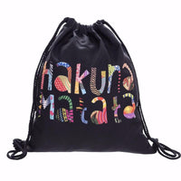 new HAKUNA MATATA stylish design Backpack for man - sparklingselections