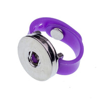 Elastic Rope Style Snap Button Ring for all