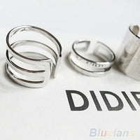3Pcs Above The Knuckle Open Ring for Women