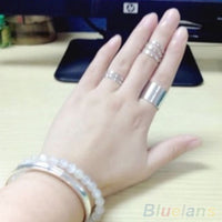 3Pcs Above The Knuckle Open Ring for Women