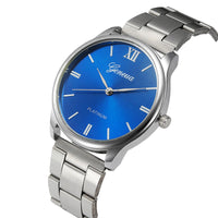 Stainless Steel Analog Quartz Wrist Watches for Men