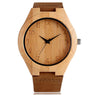 New Simple Bamboo Style Nature Wood Wrist Watch for Women
