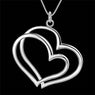 Fashion Silver Plated Pendant Necklace