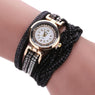 Fashion Gold Bracelet Quartz wrist watch