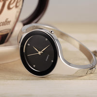 Luxury Brand Fashion Women Stainless Steel Bracelet Watch