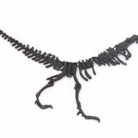 Punk Style Gothic Tyrannosaurus Rex Skeleton Dinosaur Pendant Necklace