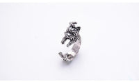 Puppy Animal Adjustable Rings for Women - sparklingselections