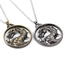 Vintage Fighting Mortal Kombat Dragon Jane Big Necklace for Men
