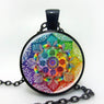 Handmade Om Symbol Pendant Necklace