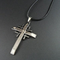 Arrival Rope Bible And Cross Necklace Pendant - sparklingselections