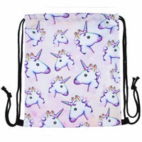 new Pink unicorn printed Backpack for women - sparklingselections