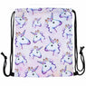 new Pink unicorn printed Backpack for women