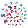 PVC Wall Decals Butterfly 3D Home Decor Wall Stickers 12PCs