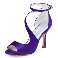 Woman High Heel Ankle Strap Sandals for party ware - sparklingselections