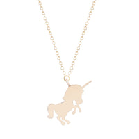Cool Unicorn Animal Pendant Necklace for Women