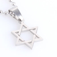 Small Hexagram Pendant Necklaces For Women - sparklingselections
