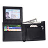 New Men Carbon Fiber Blocking Genuine Leather Wallet