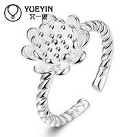 Silver Plated Finger Ring For Women - sparklingselections