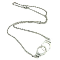Handcuffs Collar Pendant Necklace For Woman - sparklingselections