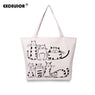 Printed Female Shopping Tote Bag