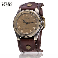 Vintage Reloj Hombre Leather WristWatch for Men