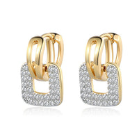 Zirconia Crystal Small Huggie Hoop Earrings for Womens