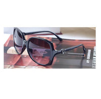 Fashion New Female Beauty Retro Sun Glasses Black UV400  Mirror Shiny Aviator Women Glasses - sparklingselections