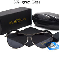 Men's brand designer polarized sunglasses for Male