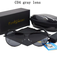 Men's brand designer polarized sunglasses for Male