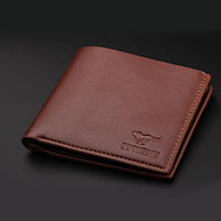 new Hot Fashion Casual Pu Leather Men's Wallets - sparklingselections