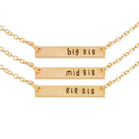 BFF Chain Pendant Necklace for Women